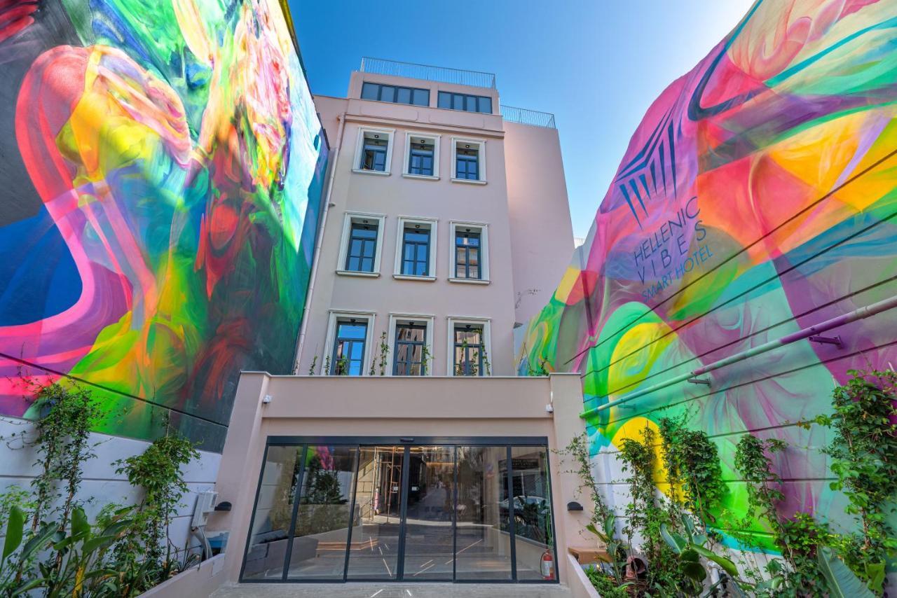 Hellenic Vibes Smart Hotel Ateny Zewnętrze zdjęcie The entrance to the gallery