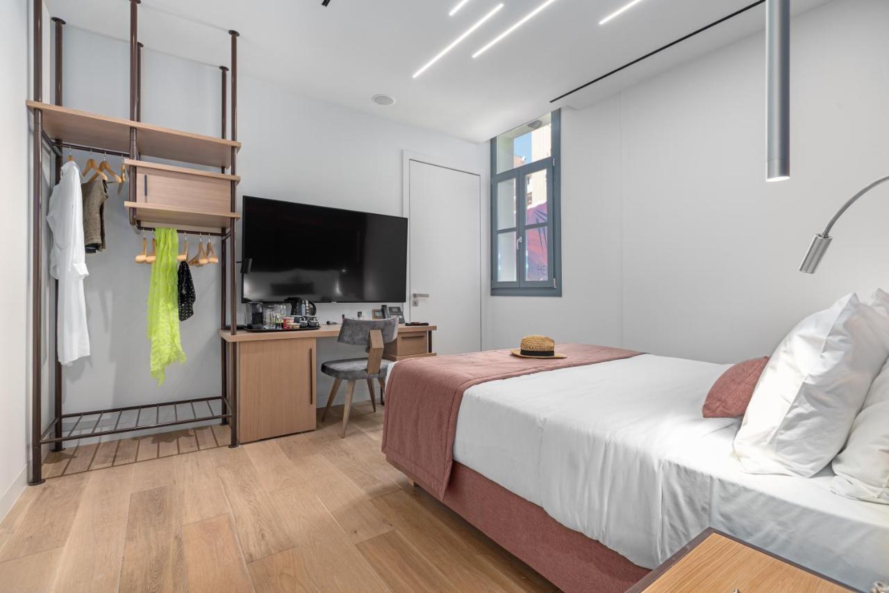 Hellenic Vibes Smart Hotel Ateny Zewnętrze zdjęcie A room at the hotel